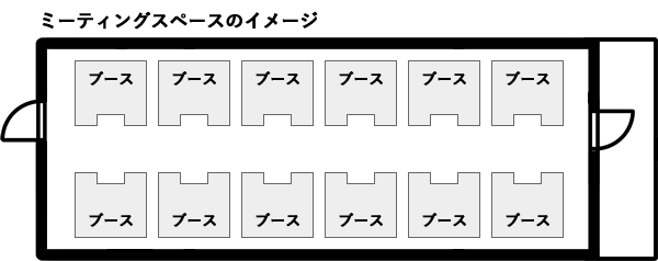 ミーティングスペースのイメージ